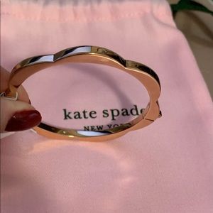 Kate Spade sliced scallops bracelet gold